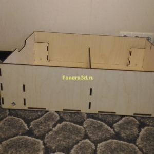 Ящик для хранения под кровать на колесах